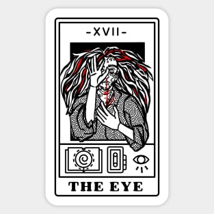 THE EYE tarot card - The Magnus Archives Sticker